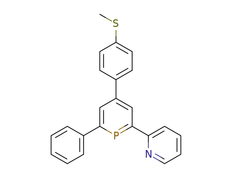 Molecular Structure of 1616765-01-5 (2-(2-pyridyl)-4-(4-methylthiophenyl)-6-phenylphosphinine)