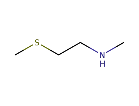 Molecular Structure of 21485-78-9 (N-METHYL-2-(METHYLTHIO)ETHANAMINE)
