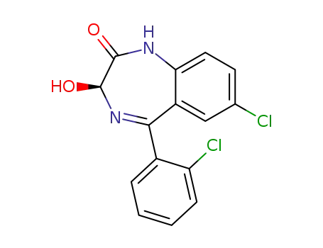 Molecular Structure of 110032-65-0 ((S)-Lorazepam)