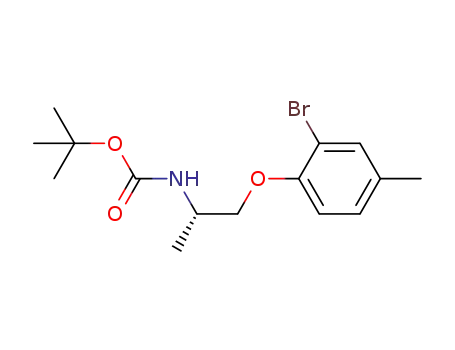 Molecular Structure of 1441005-57-7 (C<sub>15</sub>H<sub>22</sub>BrNO<sub>3</sub>)