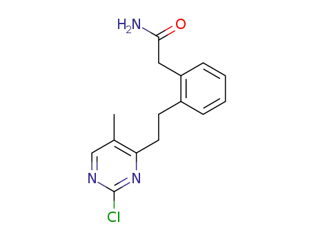 2-(2-(2-(2-chloro-5-methylpyrimidin-4-yl)ethyl)phenyl)acetamide