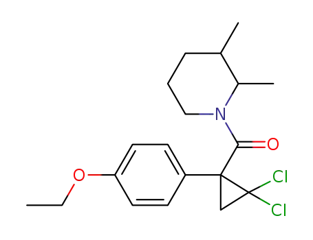 2,2-dichloro-1-(4-ethoxyphenyl)cyclopropanyl-2,3-dimethylpiperidin-1-yl ketone