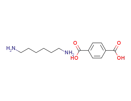 Molecular Structure of 3160-86-9 (benzene-1,4-dicarboxylic acid - hexane-1,6-diamine (1:1))