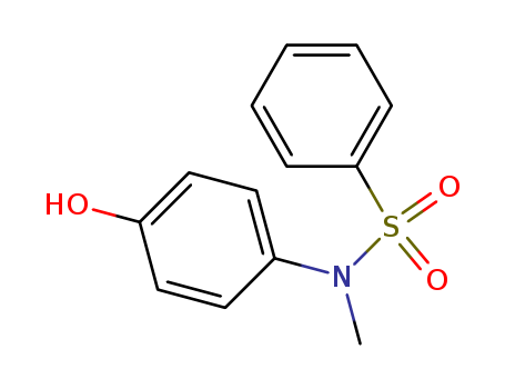 N-(4-Hydroxy-phenyl)-N-methyl-benzenesulfonamide