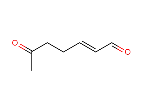 Molecular Structure of 147032-69-7 (2-Heptenal, 6-oxo-, (E)- (9CI))