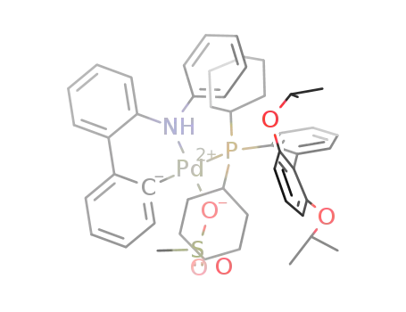C<sub>49</sub>H<sub>60</sub>NO<sub>5</sub>PPdS
