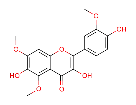 4H-1-Benzopyran-4-one,
3,6-dihydroxy-2-(4-hydroxy-3-methoxyphenyl)-5,7-dimethoxy-