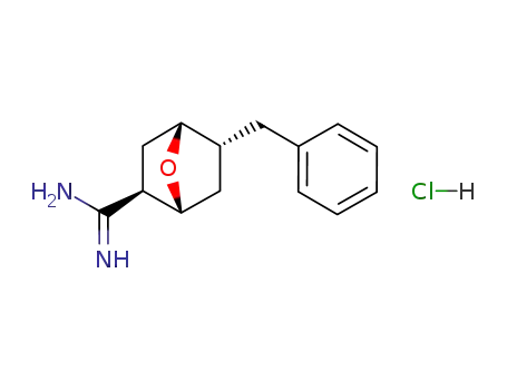 5-endo-benzyl-7-oxabicyclo<2.2.1>heptane-2-exo-carboxamidine hydrochloride
