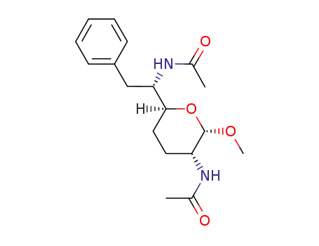 methyl 2,6-diacetamido-2,3,4,6,7-pentadeoxy-7-phenyl-β-L-lyxo-heptopyranoside