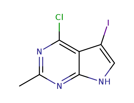 4-Chloro-5-iodo-2-Methyl-7H-pyrrolo[2,3-d]pyriMidine