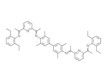N,N'-bis(1-(3-(1-(2,6-diethylphenylimino)ethyl)pyridin-2-yl)ethylidene)tetramethylbenzidine