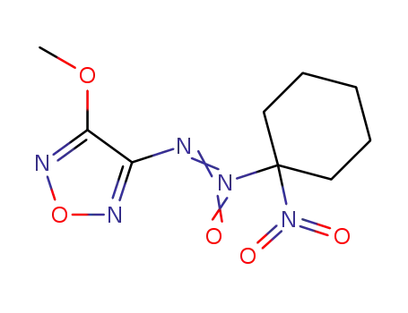 4-methoxy-3-(1-nitrocyclohex-1-yl-ONN-azoxy)furazan