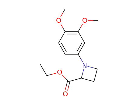 N-(3,4-dimethoxyphenyl)-2-ethoxycabonylazetidine