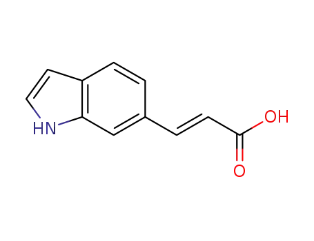 3-(1H-Indol-6-yl)prop-2-enoic acid