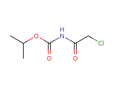 Molecular Structure of 13558-72-0 (Carbamic acid, (chloroacetyl)-, 1-methylethyl ester)