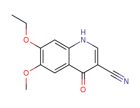 7-ethoxy-6-methoxy-4-oxo-1,4-dihydroquinoline-3-carbonitrile
