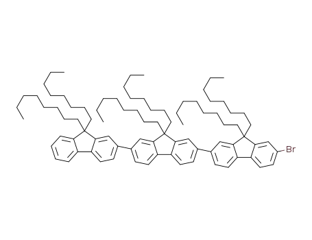 Molecular Structure of 409093-95-4 (7-bromo-9,9,9:,9:,9’’,9’’-hexaoctyl-9H,9:H,9’’H-2,2’:7:,2’’- terfluorene)