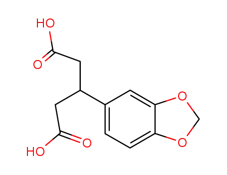 Molecular Structure of 158471-13-7 (acide 3-(3,4-methylenedioxyphenyl)glutarique)