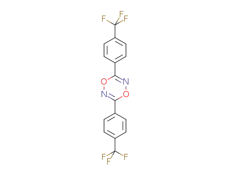 Molecular Structure of 1639785-80-0 (3,6-bis[4-(trifluoromethyl)phenyl]-1,4,2,5-dioxadiazine)