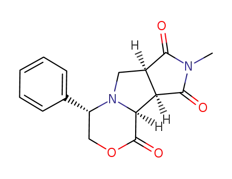 (4S,6aS,9aR,9bS)-8-Methyl-4-phenyl-hexahydro-pyrrolo[3',4':3,4]pyrrolo[2,1-c][1,4]oxazine-1,7,9-trione