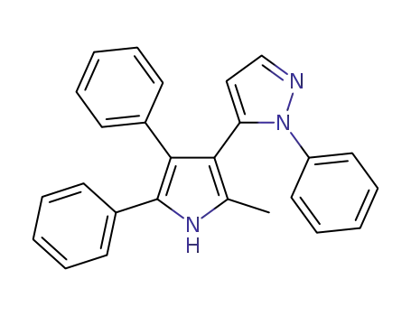 5-(2-methyl-4,5-diphenyl-1H-pyrrol-3-yl)-1-phenyl-1H-pyrazole