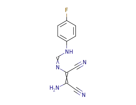 Methanimidamide, N-(2-amino-1,2-dicyanoethenyl)-N'-(4-fluorophenyl)-