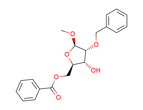 methyl 5-O-benzoyl-2-O-benzyl-β-D-ribofuranoside