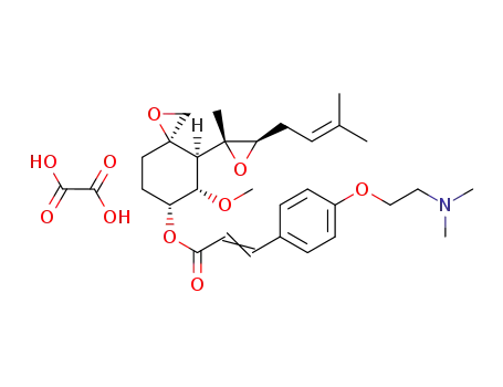 Beloranib hemioxalate