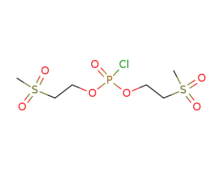 bis<2(methylsulphonyl)ethyl>-phosphochloridate