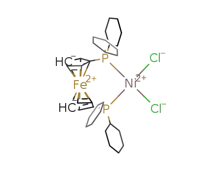 bis[1,1'-bis(dicyclohexylphosphino)ferrocene]nickel(II) chloride