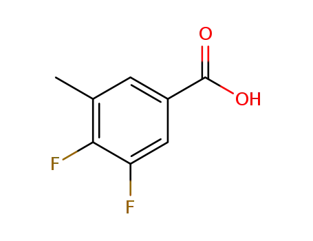 Molecular Structure of 1017778-60-7 (4,5-Difluoro-m-toluic acid, 5-Carboxy-2,3-difluorotoluene)