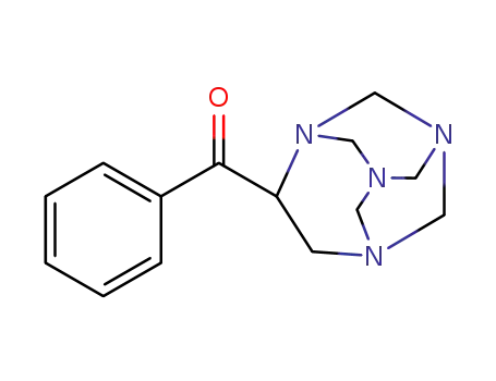phenyl(1,3,6,8-tetraazatricyclo-[4.3.1.1<sup>3,8</sup>]undecan-4-yl)methanone