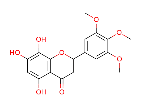 4H-1-Benzopyran-4-one, 5,7,8-trihydroxy-2-(3,4,5-trimethoxyphenyl)-