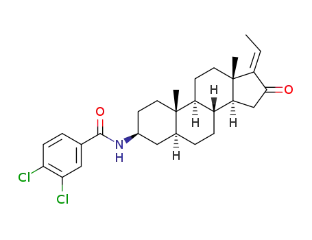 (17E)-3β-(3,4-diclorobenzamido)pregn-17(20)-en-16-one