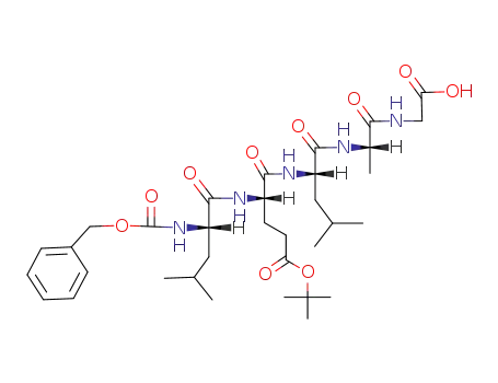 Z-Leu-Glu(OBu<sup>t</sup>)-Leu-Ala-Gly-OH