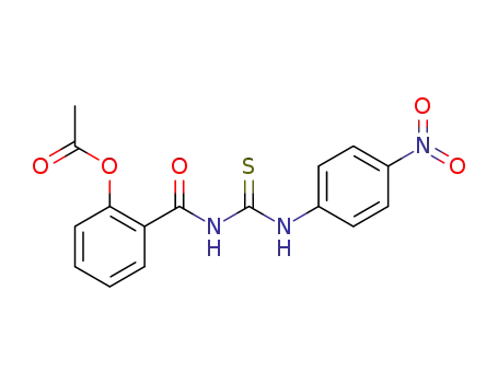 Benzamide, 2-(acetyloxy)-N-[[(4-nitrophenyl)amino]thioxomethyl]-
