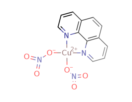 Copper, bis(nitrato-kO)(1,10-phenanthroline-kN1,kN10)-, (SP-4-2)- cas  19319-88-1