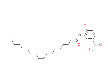 4-hydroxy-3-[(1-oxo-9Z-octadecenyl)amino]benzoic acid