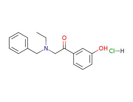 1-(3-Hydroxyphenyl)-1-oxo-2-(N-benzyl-N-ethyl)aminoethane hydrochloride