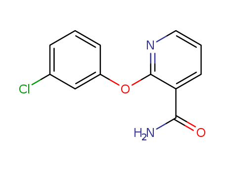 2-(3-chlorophenoxy)nicotinamide