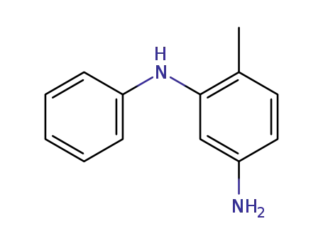 Molecular Structure of 41131-23-1 (6-methyl-N-phenylbenzene-1,3-diamine)