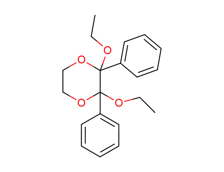 Molecular Structure of 6963-19-5 (2,3-diethoxy-2,3-diphenyl-1,4-dioxane)