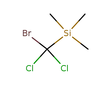 Molecular Structure of 17067-99-1 ((bromodichloromethyl)trimethylsilane)