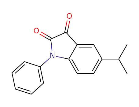 1-phenyl-5-isopropylisatin