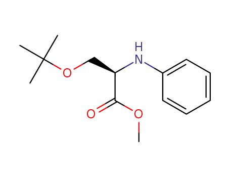 D-Serine, O-(1,1-dimethylethyl)-N-phenyl-, methyl ester