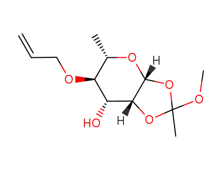 4-O-allyl-1,2-O-(1-methoxyethylidene)-β-L-rhamnopyranose nev