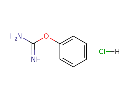 Carbamimidic acid, phenyl ester, monohydrochloride