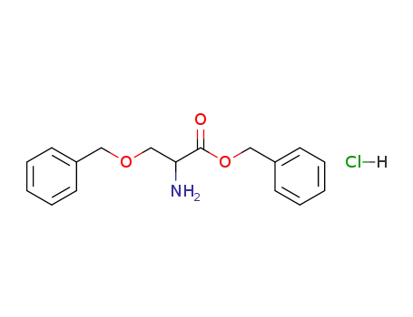 Molecular Structure of 21948-10-7 (O-BENZYL-(D)-SERINE BENZYL ESTER)