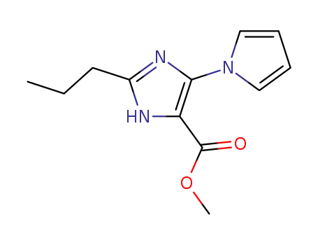 methyl 2-propyl-4-(1H-pyrrol-1-yl)-1H-imidazole-5-carboxylate