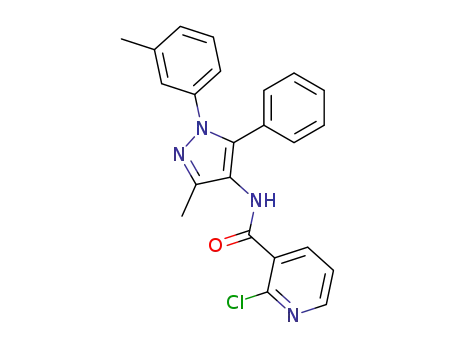 2-Chloro-N-(3-methyl-5-phenyl-1-m-tolyl-1H-pyrazol-4-yl)-nicotinamide